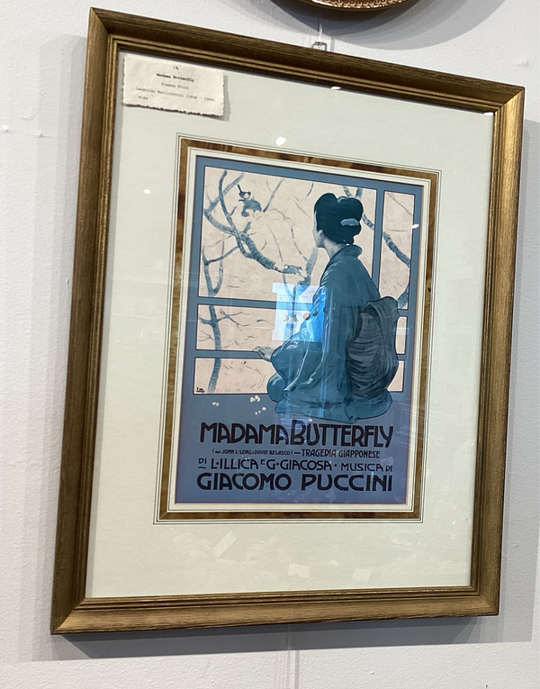 Madama Butterfly Framed Print