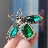 Bug Brooch - Green