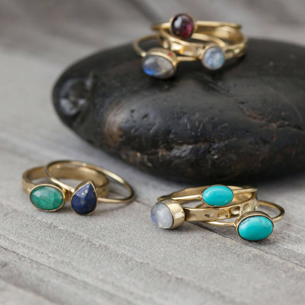 Stone Stack Ring