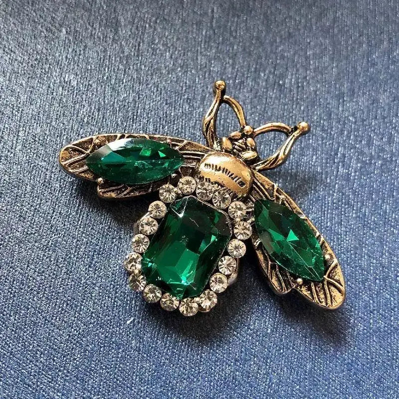 Bug Brooch - Green