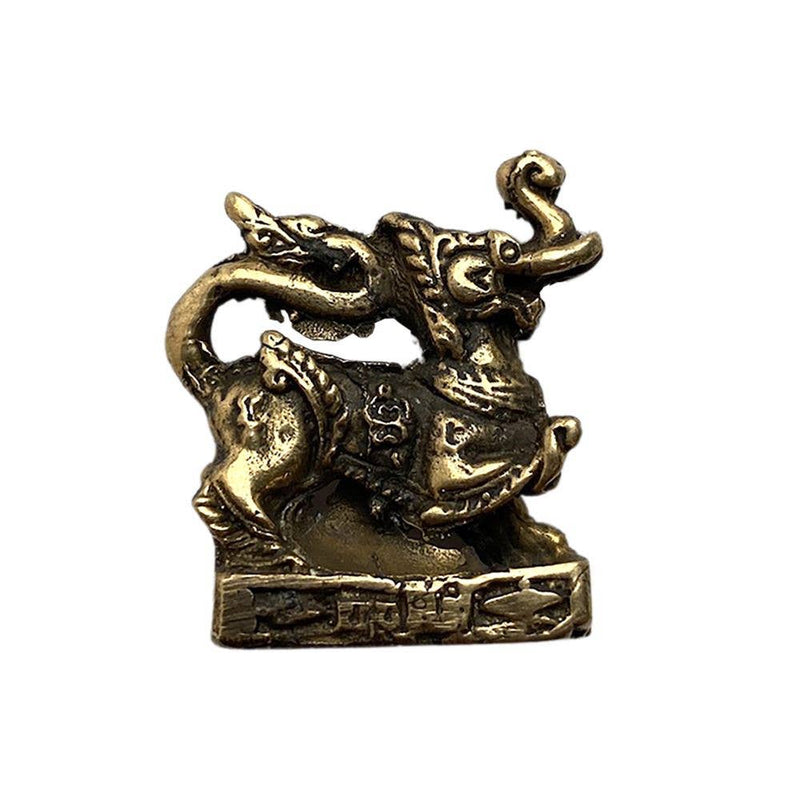 Singha - Miniature Brass Figurine