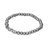 Lava Bracelet 4mm Silver