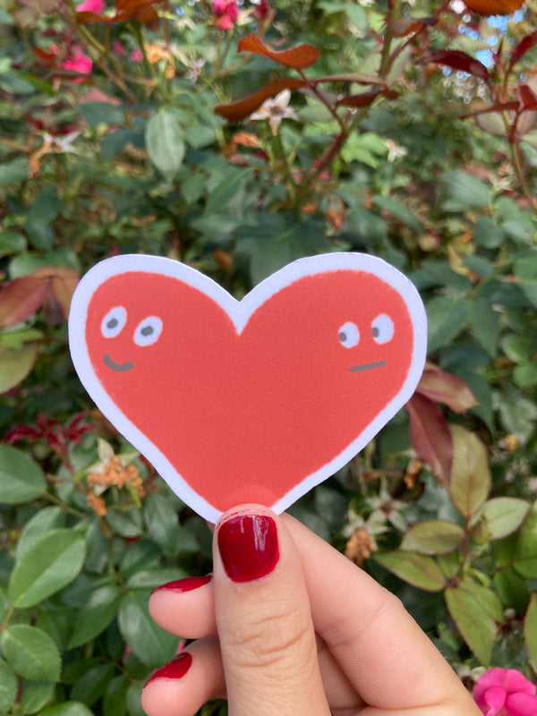 Weird Heart Sticker