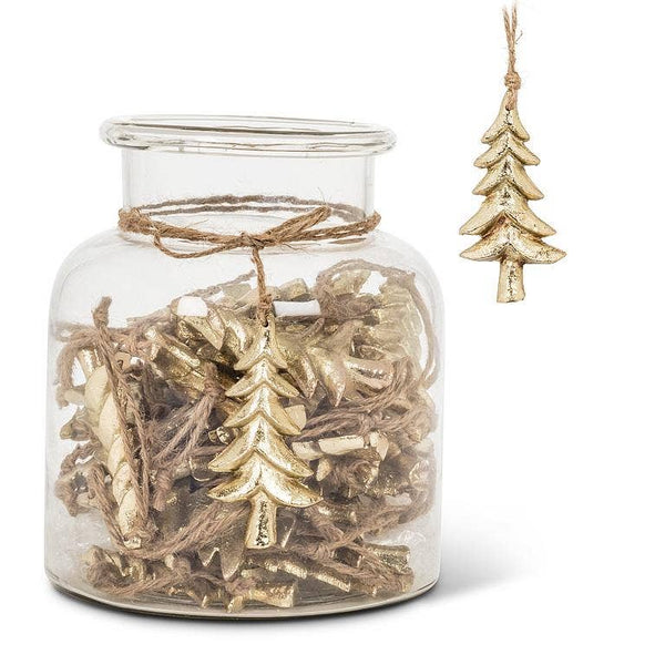 Apothecary Gold Tree Ornament