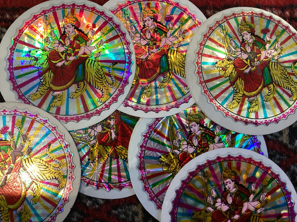 Durga Holographic Sticker