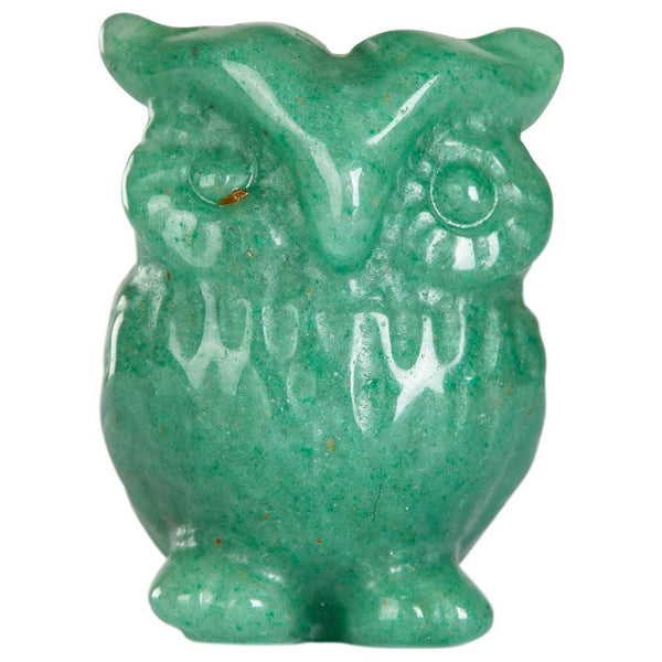 Crystal Owl : Aventurine