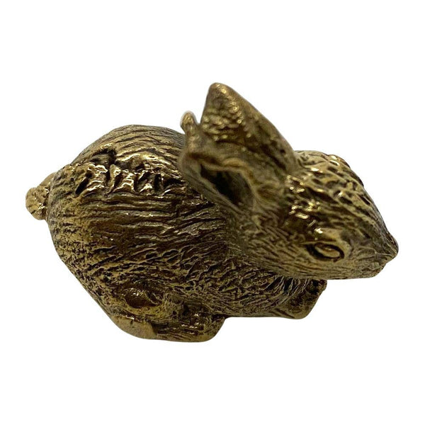 Rabbit - Miniature Brass Figurine