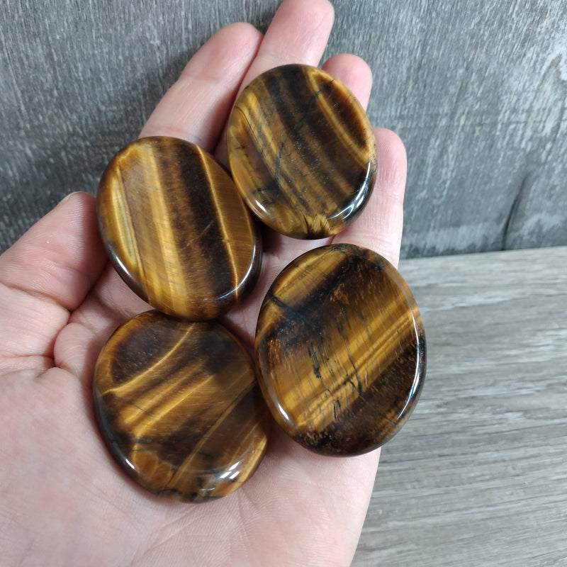 Tiger's Eye Worry Stone