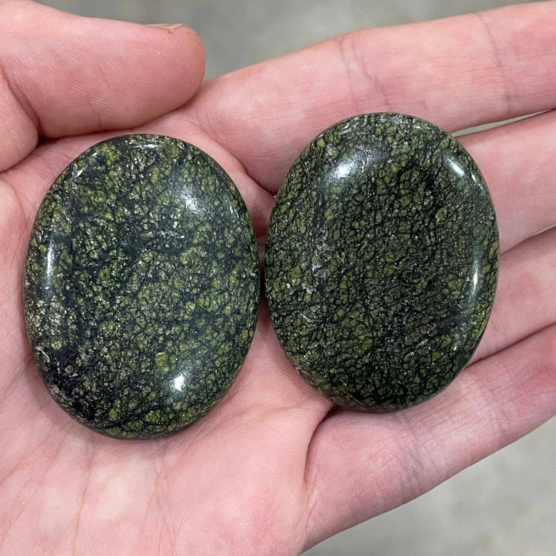 Green Ridge Jasper Worry Stone