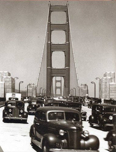 Golden Gate Bridge Cable