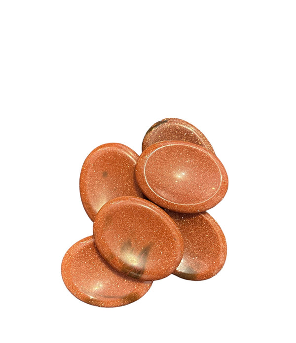 Goldstone Worry Stone