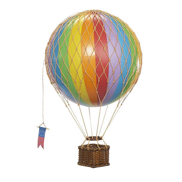 Hot Air Balloon - Medium, Rainbow