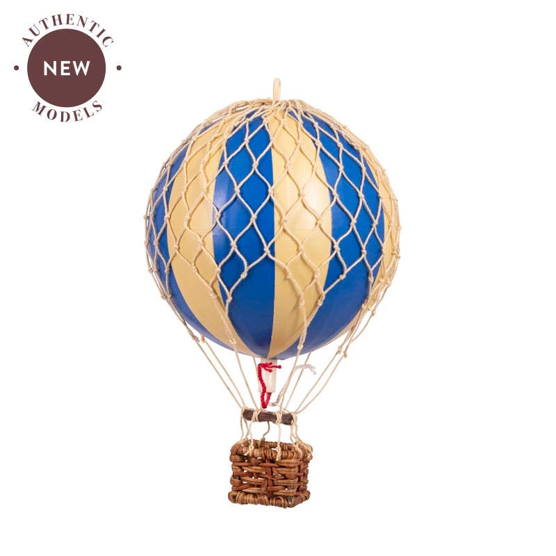 Hot Air Balloon - Medium Blue Double