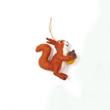 Squirrel Nepali Fair Trade Ornament