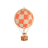 Hot Air Balloons - Small, Red Check