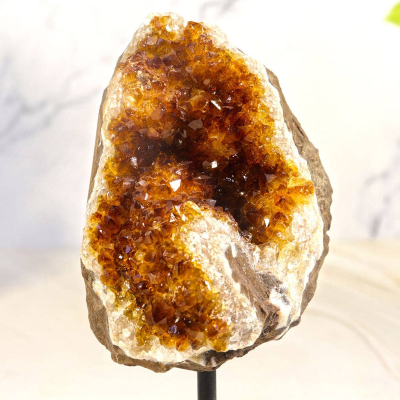 Citrine Specimen on Stand