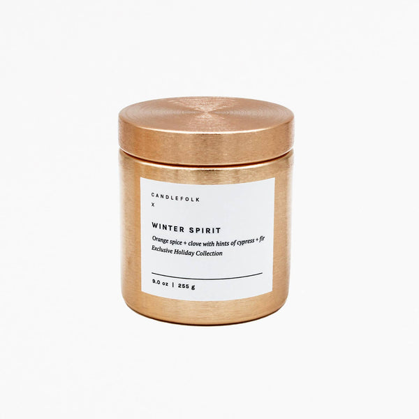 WINTER SPIRIT - 9 oz Holiday Soy Candle