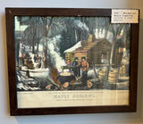 Currier & Ives Winter Scene Prints