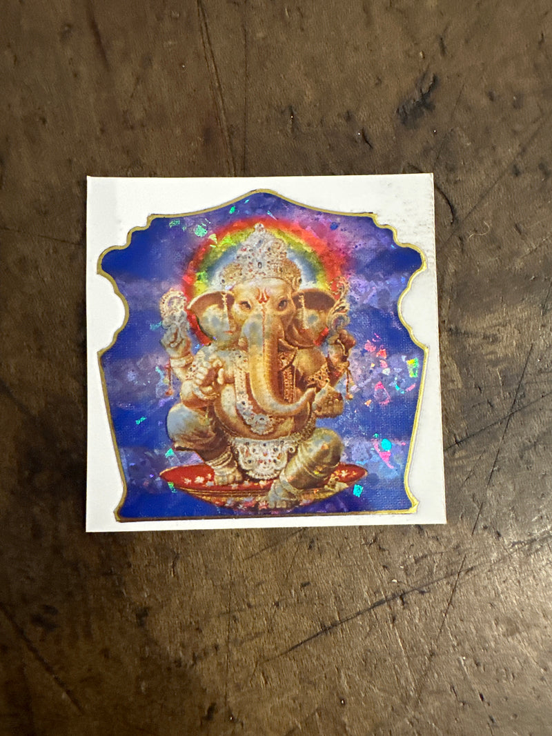 Ganesha Holigraphic Sticker