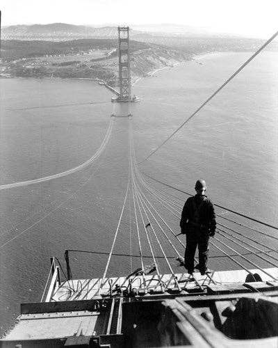 Golden Gate Bridge Cable