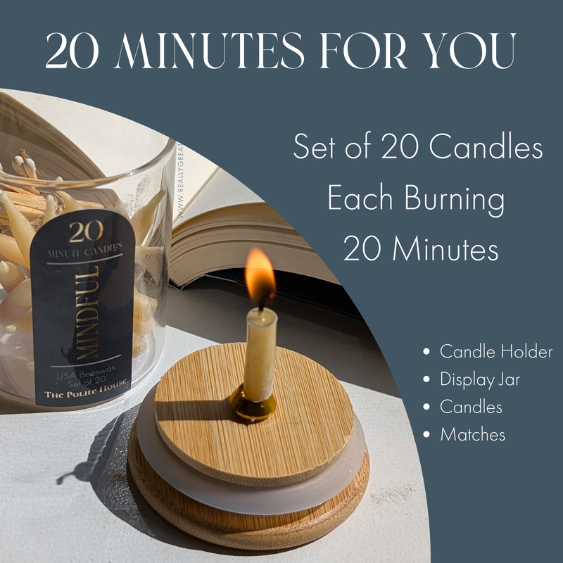 Mindful Meditation Candle Kit