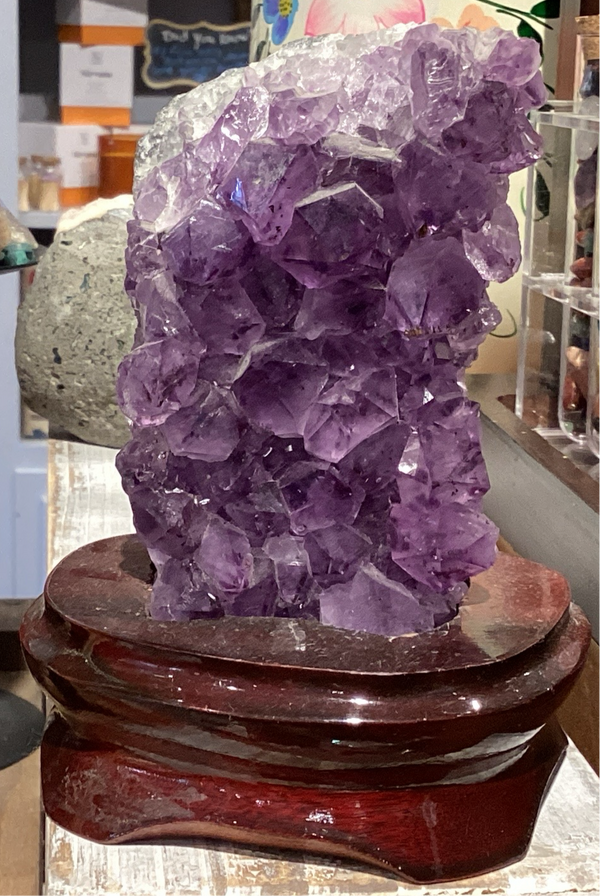 Amethyst on Stand