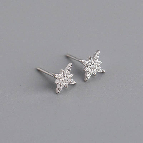 Stella Studs Silver