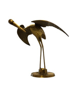 Mid Century Brass Crane (Taking Off?)