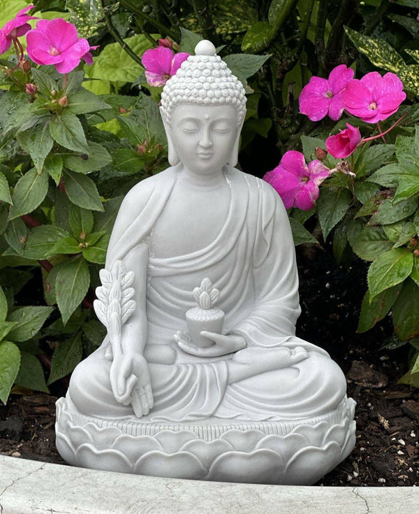 Medicine Buddha Garden Statue