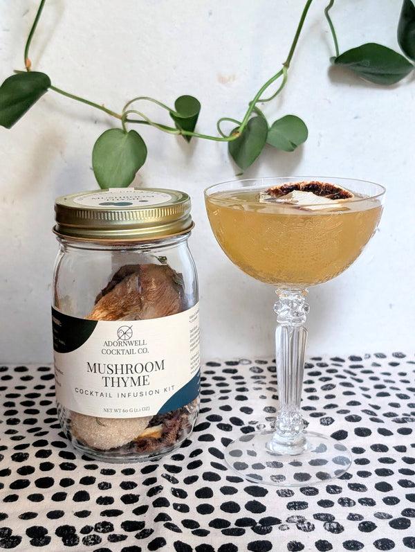 Mushroom Thyme Cocktail Infusion Kit