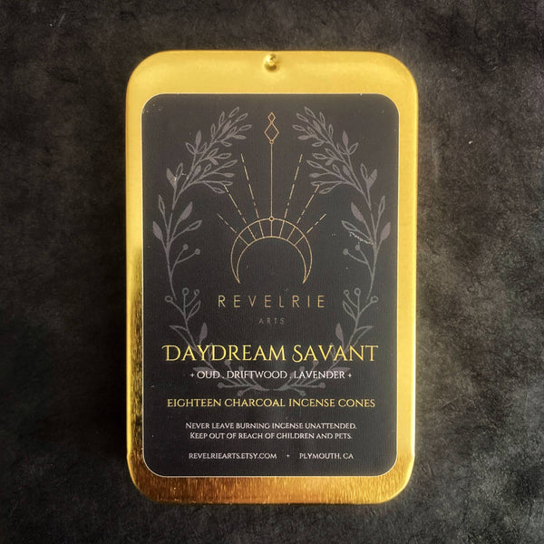Daydream Savant Incense Tin: Spicy & Resinous