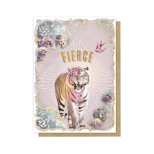 Fierce Tiger Greeting Card