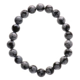 Snowflake Obsidian Bracelet - 8mm