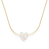 Pearl Heart Necklace