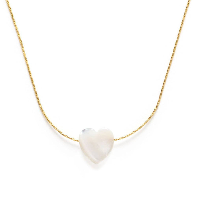 Pearl Heart Necklace