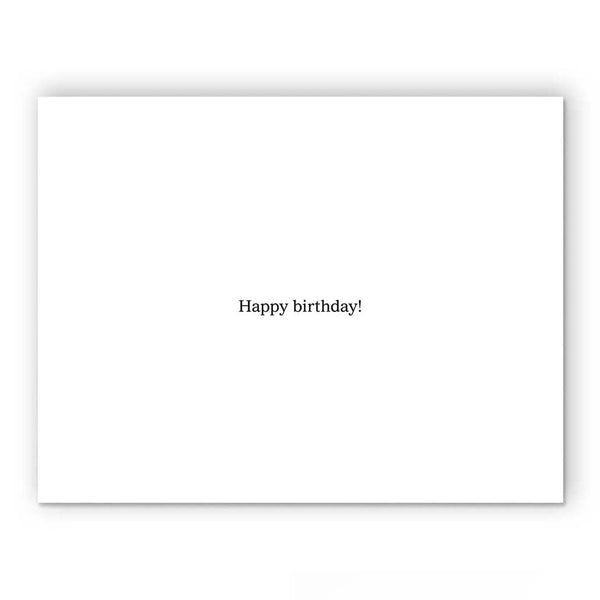 Fancypants Foodie Birthday Greeting Card