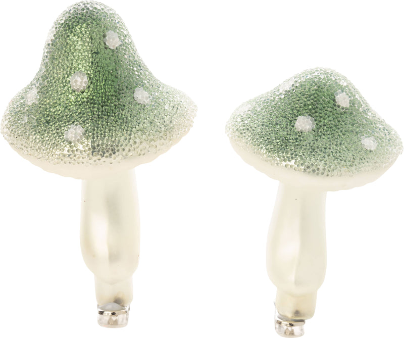 Mushroom Clip - Green