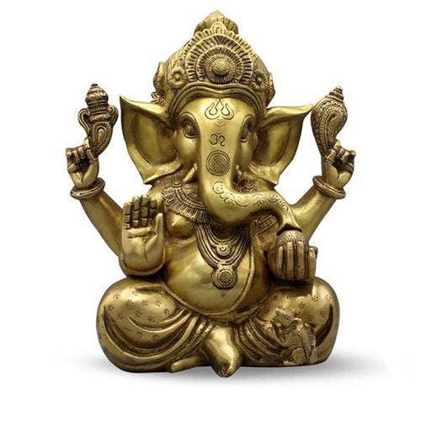 Ganesh Brass Statue