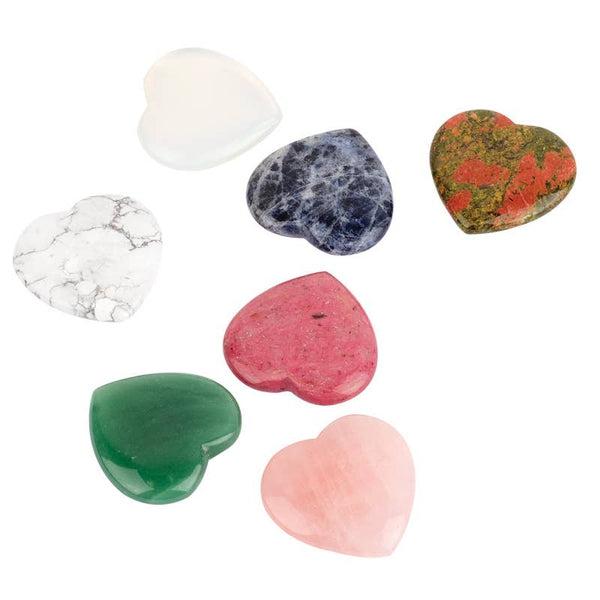 Large Heart Stones