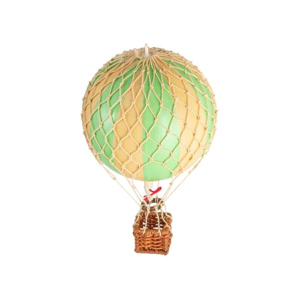 Hot Air Balloon - Small, Green Stripe