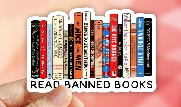 Read Banned Books Sticker